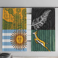 Rugby 2025 Championship Window Curtain Combination of Southern Hemisphere Countries - Aussie Hoodie