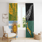 Rugby 2025 Championship Window Curtain Combination of Southern Hemisphere Countries - Aussie Hoodie