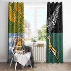Rugby 2025 Championship Window Curtain Combination of Southern Hemisphere Countries - Aussie Hoodie