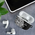 New Zealand Silver Fern Rugby Custom AirPods Case Maori Koru Go Black Fern - Aussie Hoodie