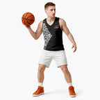 New Zealand Silver Fern Rugby Custom Basketball Jersey Maori Koru Go Black Fern - Aussie Hoodie