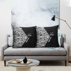 New Zealand Silver Fern Rugby Custom Pillow Cover Maori Koru Go Black Fern - Aussie Hoodie
