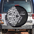 New Zealand Silver Fern Rugby Custom Spare Tire Cover Maori Koru Go Black Fern - Aussie Hoodie