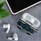Aotearoa Atua Ranginui AirPods Case Maori Sky Father Taniko Motifs