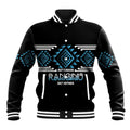 Aotearoa Atua Ranginui Personalised Baseball Jacket Maori Sky Father Taniko Motifs