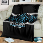Aotearoa Atua Ranginui Blanket Maori Sky Father Taniko Motifs