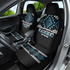 Aotearoa Atua Ranginui Car Seat Cover Maori Sky Father Taniko Motifs