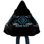 Aotearoa Atua Ranginui Personalised Cloak Maori Sky Father Taniko Motifs