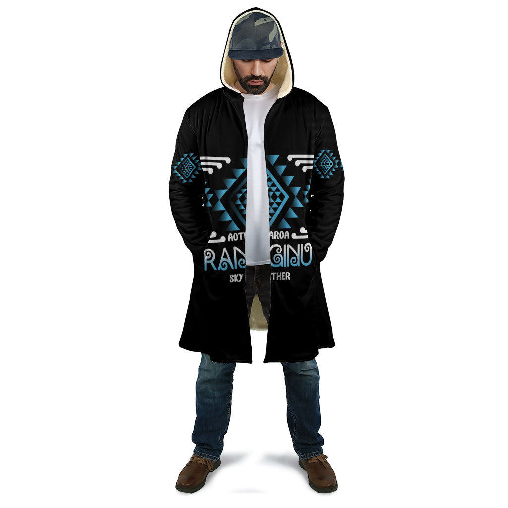 Aotearoa Atua Ranginui Personalised Cloak Maori Sky Father Taniko Motifs