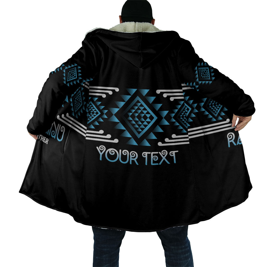Aotearoa Atua Ranginui Personalised Cloak Maori Sky Father Taniko Motifs
