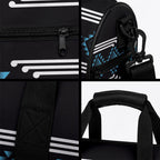 Aotearoa Atua Ranginui Duffle Bag Maori Sky Father Taniko Motifs