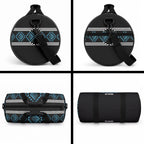 Aotearoa Atua Ranginui Duffle Bag Maori Sky Father Taniko Motifs