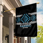 Aotearoa Atua Ranginui Garden Flag Maori Sky Father Taniko Motifs