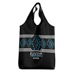 Aotearoa Atua Ranginui Grocery Bag Maori Sky Father Taniko Motifs