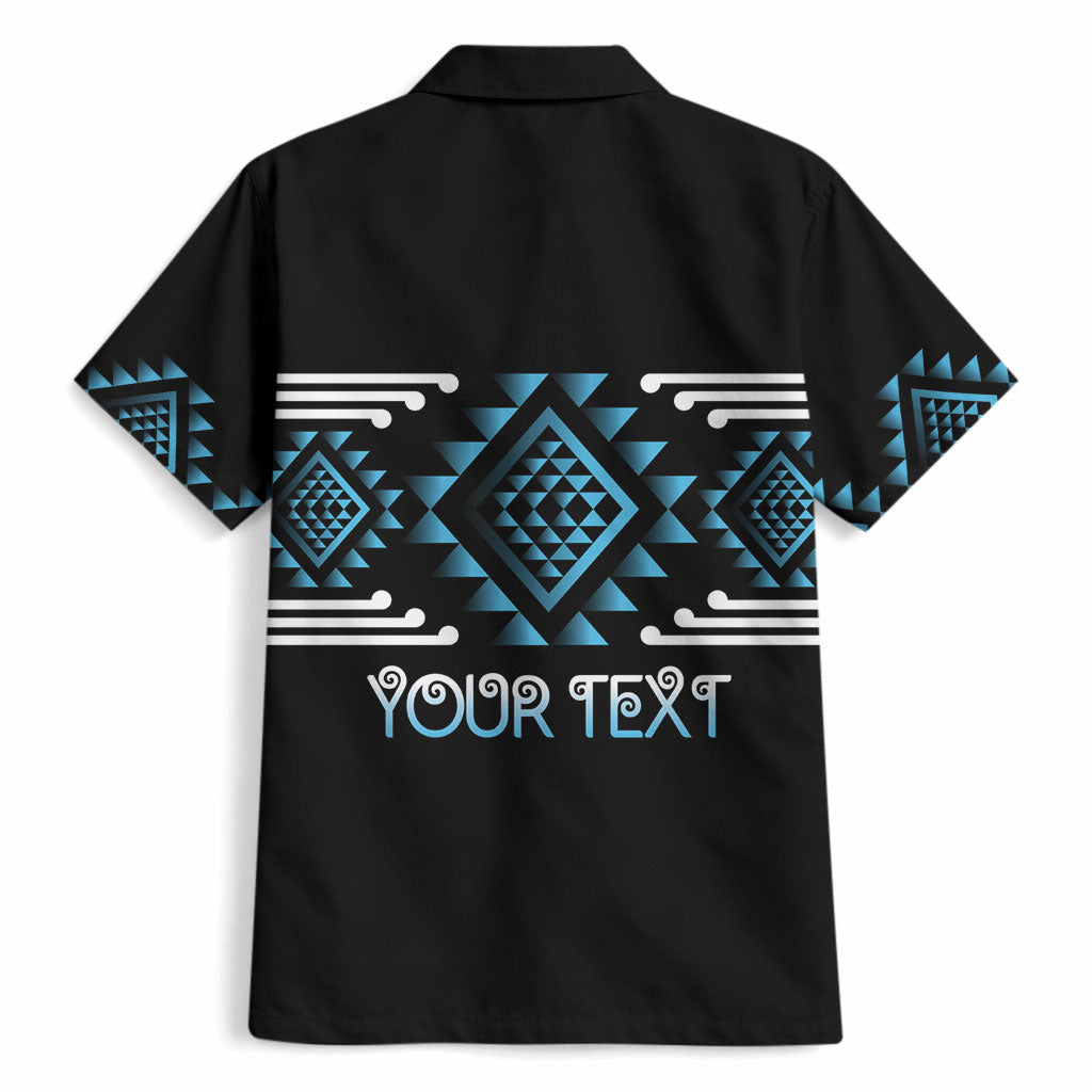Aotearoa Atua Ranginui Personalised Hawaiian Shirt Maori Sky Father Taniko Motifs