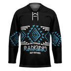 Aotearoa Atua Ranginui Personalised Hockey Jersey Maori Sky Father Taniko Motifs