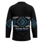 Aotearoa Atua Ranginui Personalised Hockey Jersey Maori Sky Father Taniko Motifs