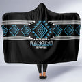 Aotearoa Atua Ranginui Hooded Blanket Maori Sky Father Taniko Motifs