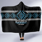 Aotearoa Atua Ranginui Hooded Blanket Maori Sky Father Taniko Motifs