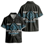 Aotearoa Atua Ranginui Personalised Kid Hawaiian Shirt Maori Sky Father Taniko Motifs