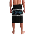 Aotearoa Atua Ranginui Personalised Lavalava Maori Sky Father Taniko Motifs