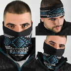 Aotearoa Atua Ranginui Neck Gaiter Maori Sky Father Taniko Motifs