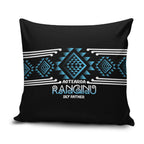 Aotearoa Atua Ranginui Pillow Cover Maori Sky Father Taniko Motifs