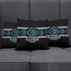 Aotearoa Atua Ranginui Pillow Cover Maori Sky Father Taniko Motifs