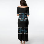 Aotearoa Atua Ranginui Personalised Puletasi Maori Sky Father Taniko Motifs