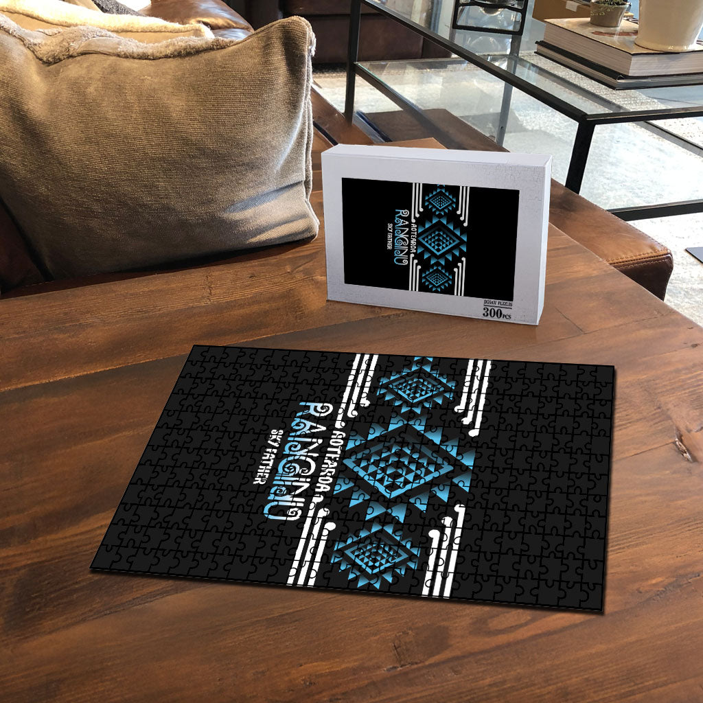 Aotearoa Atua Ranginui Puzzle Maori Sky Father Taniko Motifs