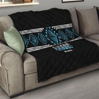 Aotearoa Atua Ranginui Quilt Maori Sky Father Taniko Motifs