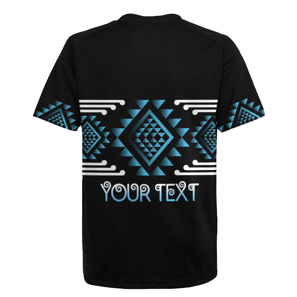 Aotearoa Atua Ranginui Personalised Rugby Jersey Maori Sky Father Taniko Motifs
