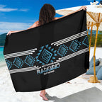 Aotearoa Atua Ranginui Sarong Maori Sky Father Taniko Motifs