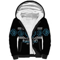 Aotearoa Atua Ranginui Personalised Sherpa Hoodie Maori Sky Father Taniko Motifs
