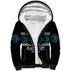 Aotearoa Atua Ranginui Personalised Sherpa Hoodie Maori Sky Father Taniko Motifs
