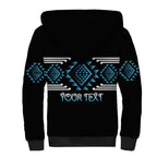Aotearoa Atua Ranginui Personalised Sherpa Hoodie Maori Sky Father Taniko Motifs