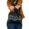 Aotearoa Atua Ranginui Shoulder Handbag Maori Sky Father Taniko Motifs
