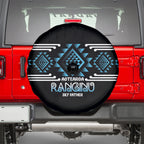 Aotearoa Atua Ranginui Spare Tire Cover Maori Sky Father Taniko Motifs