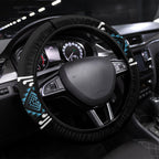 Aotearoa Atua Ranginui Steering Wheel Cover Maori Sky Father Taniko Motifs