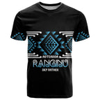 Aotearoa Atua Ranginui Personalised T Shirt Maori Sky Father Taniko Motifs