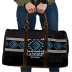 Aotearoa Atua Ranginui Travel Bag Maori Sky Father Taniko Motifs