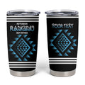 Aotearoa Atua Ranginui Personalised Tumbler Cup Maori Sky Father Taniko Motifs