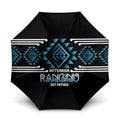 Aotearoa Atua Ranginui Umbrella Maori Sky Father Taniko Motifs