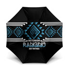 Aotearoa Atua Ranginui Umbrella Maori Sky Father Taniko Motifs