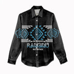 Aotearoa Atua Ranginui Personalised Women Casual Shirt Maori Sky Father Taniko Motifs