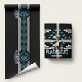 Aotearoa Atua Ranginui Wrapping Paper Maori Sky Father Taniko Motifs