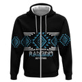 Aotearoa Atua Ranginui Personalised Zip Hoodie Maori Sky Father Taniko Motifs