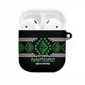 Aotearoa Atua Papatuanuku AirPods Case Maori Earth Mother Taniko Motifs
