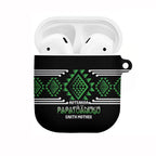 Aotearoa Atua Papatuanuku AirPods Case Maori Earth Mother Taniko Motifs
