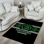 Aotearoa Atua Papatuanuku Area Rug Maori Earth Mother Taniko Motifs
